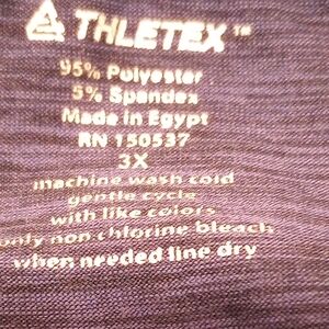 🐮🐄 Thletex Men's Big and Tall 3XL Short Sleeve T-Shirt